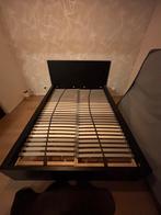IKEA Bed 140x200 - Tweepersoonsbed, Ophalen, Gebruikt, Zwart, Tweepersoons