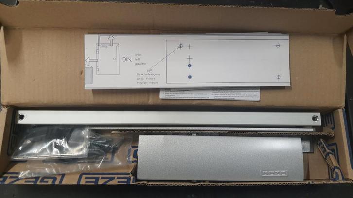 Geze TS 3000 V/VBC Deurdranger - Nieuw 4 stuks, Doe-het-zelf en Verbouw, Hang- en Sluitwerk, Nieuw, Overige typen, Rvs, Ophalen of Verzenden