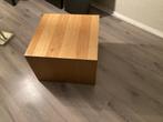 Gratis 2 bijzettafel/nachtkastje, Minder dan 55 cm, Gebruikt, Vierkant, Hout
