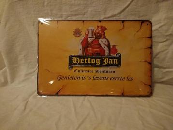 Wandbord Hertog Jan beschikbaar voor biedingen