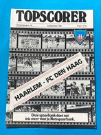 programma HFC HAARLEM-FC DEN HAAG 13-12-1981, Verzamelen, Sportartikelen en Voetbal, Ophalen of Verzenden, Gebruikt, Boek of Tijdschrift