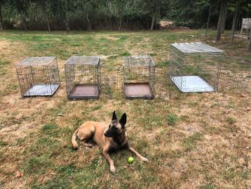 Opvouwbare hondenbench draadkooi 3 stuks in div. maten beschikbaar voor biedingen