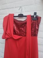 Jumpsuit, broekpak, catsuit, kerst, rood, Kleding | Dames, Jumpsuits, Ophalen of Verzenden, Zo goed als nieuw, Maat 36 (S), Rood