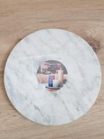 Kaars plateau marmer, Ophalen of Verzenden, Nieuw, Overige materialen, Minder dan 25 cm
