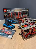 Lego technic 42098 car transporter, Ophalen, Zo goed als nieuw, Complete set, Lego