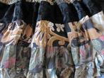 git zwarte hippie gipsy rok van div stoffen maat xs, Zwart, Ophalen of Verzenden, Zo goed als nieuw, Maat 34 (XS) of kleiner