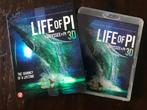 Life of PI 3D Blu Ray met Blu Ray Box, Ophalen of Verzenden, Zo goed als nieuw, Avontuur, Boxset