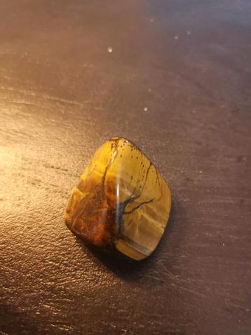 Tijgeroog Edelsteen Gepolijst beschikbaar voor biedingen