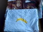 Snurk Peuter Banana Monkey Dekbedovertrek Snurk, Huis en Inrichting, Slaapkamer | Beddengoed, Gebruikt, Overige maten, Wit, Dekbedovertrek