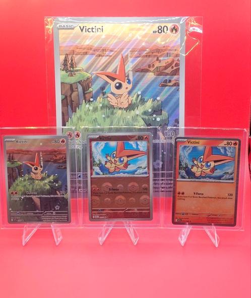 Victini 208 Promo 012/086 Poke ball Jumbo Set, Hobby en Vrije tijd, Verzamelkaartspellen | Pokémon, Zo goed als nieuw, Losse kaart