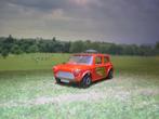 1:53 Racing Mini Cooper - Matchbox oranje uit 1976 Two-Pack, Ophalen of Verzenden, Gebruikt