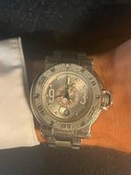 Aquanautic Day-Date Chrono Pro Diver Diamanten, Sieraden, Tassen en Uiterlijk, Horloges | Heren, Overige merken, Gebruikt, Staal
