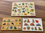 Puzzels hout, Ophalen, 10 tot 50 stukjes, Zo goed als nieuw, 2 tot 4 jaar