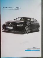 BMW Serie 6 ACS6 by AC Schnitzer 2013 Brochure, BMW, Zo goed als nieuw, Verzenden