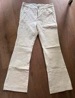 Summum flaired broek baby rib ivoor maat 40, Maat 38/40 (M), Summum Woman, Overige kleuren, Verzenden
