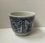 Prachtige bloempot van Petrus Ragout Maastricht-Delftsblauw, Ophalen, Rond, Binnen, Zo goed als nieuw