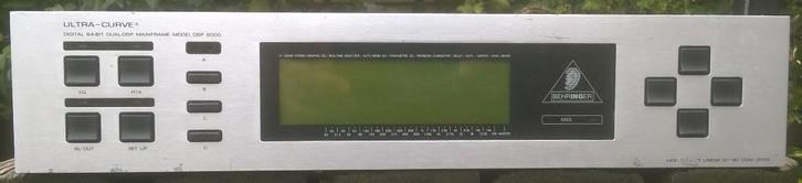 Equalizer Behringer Ultra Curve DSP-8000, digitaal, Muziek en Instrumenten, Effecten, Gebruikt, Equalizer, Ophalen of Verzenden