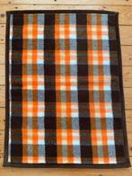 VINTAGE AABE DRALON LEDIKANTEN DEKENTJE, Ophalen of Verzenden, Gebruikt, 100 cm of meer, Deken