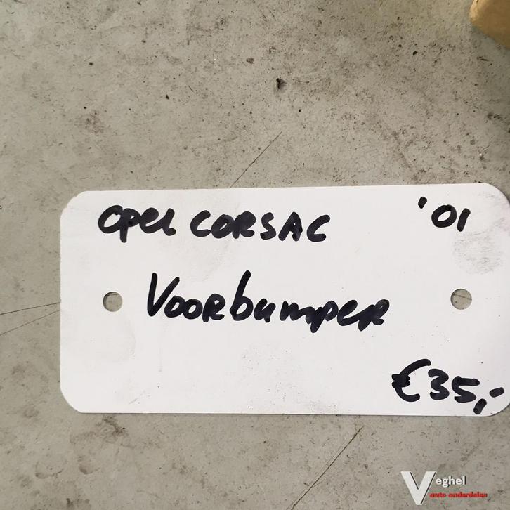 Opel Corsa C 2001  Voorbumper, Auto-onderdelen, Carrosserie en Plaatwerk, Bumper, Voor, Gebruikt, Ophalen
