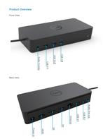 Dell D6000s Universal Docking Station –USB-C/A– Met Adapter, Computers en Software, Dockingstations, Laptop, Dell, Dell@com, 1000AA