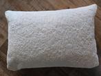 H&M Home Teddy Sierkussen 40x60 incl Veren Binnenkussen Wit, Ophalen of Verzenden, Zo goed als nieuw, Wit, Rechthoekig