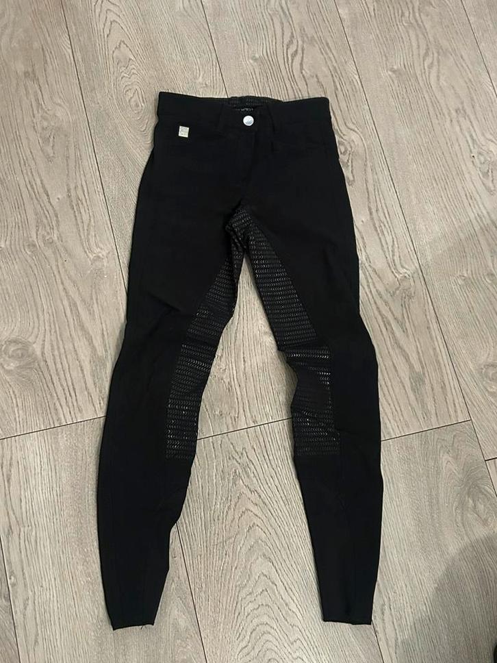 Rijbroek equiline zwart, Dieren en Toebehoren, Paardrijkleding, Zo goed als nieuw, Dames, Onderkleding, Ophalen of Verzenden