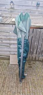 Parasol groen 3 mtr aluminium, Gebruikt, Ophalen