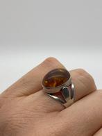 A896 Prachtige zilveren Fischland ring maat 19, Sieraden, Tassen en Uiterlijk, Antieke sieraden, Ophalen of Verzenden, Zilver