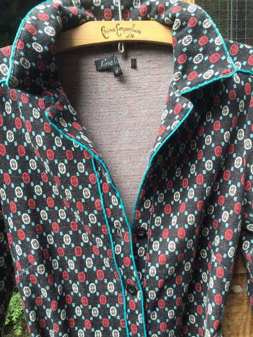King Louis jurk M, Kleding | Dames, Jurken, Zo goed als nieuw, Zwart, Ophalen of Verzenden