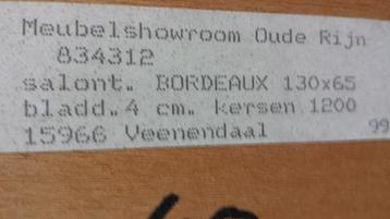 Salontafel beschikbaar voor biedingen