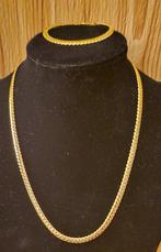 Ketting met armband set, Sieraden, Tassen en Uiterlijk, Kettingen, Ophalen of Verzenden, Nieuw, Goud, Goud