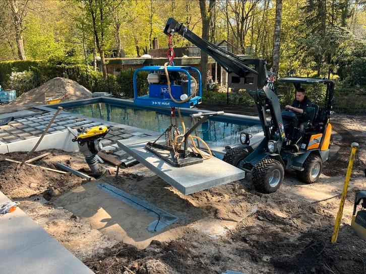 Hijsjib giant(mini shovel), Zakelijke goederen, Agrarisch | Werktuigen, Ophalen of Verzenden