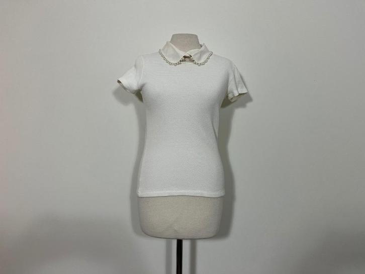 Top shirt marccain Marc Cain maat N1 34, Kleding | Dames, Tops, Zo goed als nieuw, Maat 34 (XS) of kleiner, Overige kleuren, Korte mouw