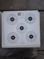 Schietschijven 17x17 cm - Ideaal voor schietsport, Ophalen of Verzenden, Nieuw, Overige typen