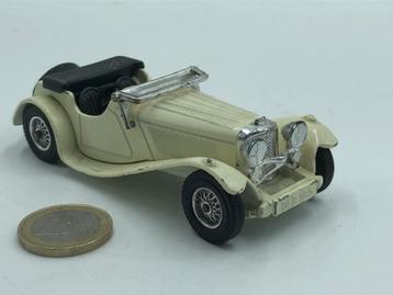 1936 SS 100 Jaguar Wit, Machtbox Models of Yesteryear beschikbaar voor biedingen