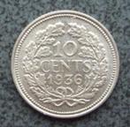 Zilveren dubbeltje: - 10 cent 1911 + 1918 + 1936., Postzegels en Munten, Munten | Nederland, Zilver, 10 cent, Koningin Wilhelmina