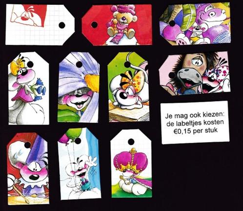 0028) diddl labeltjes, Verzamelen, Diddl, Zo goed als nieuw, Ophalen of Verzenden