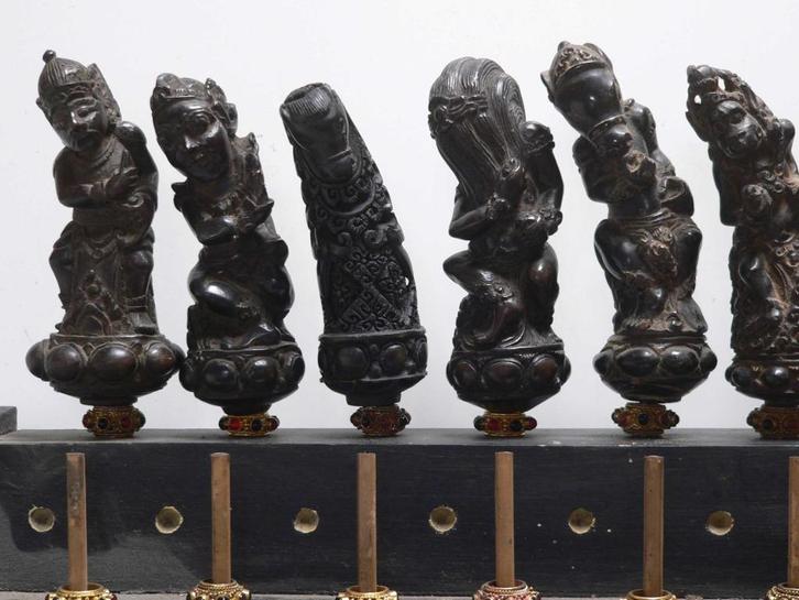 Keris grepen HQ1 Bali Indonesie Lombok Kris kunst Indie, Antiek en Kunst, Kunst | Niet-Westerse kunst, Ophalen of Verzenden