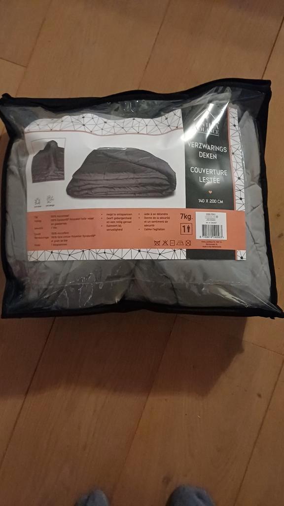Nieuwe Verzwaringsdeken 7kg - 140x200cm, Huis en Inrichting, Slaapkamer | Beddengoed, Ophalen of Verzenden