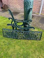 Gietijzeren tuin bank zelf nog maken!, Ophalen of Verzenden, Zo goed als nieuw, Metaal
