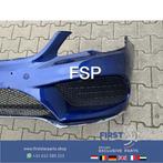 W207 FACELIFT AMG VOORBUMPER COMPLEET BLAUW Mercedes E Klass, Gebruikt, -, Voor, Ophalen of Verzenden