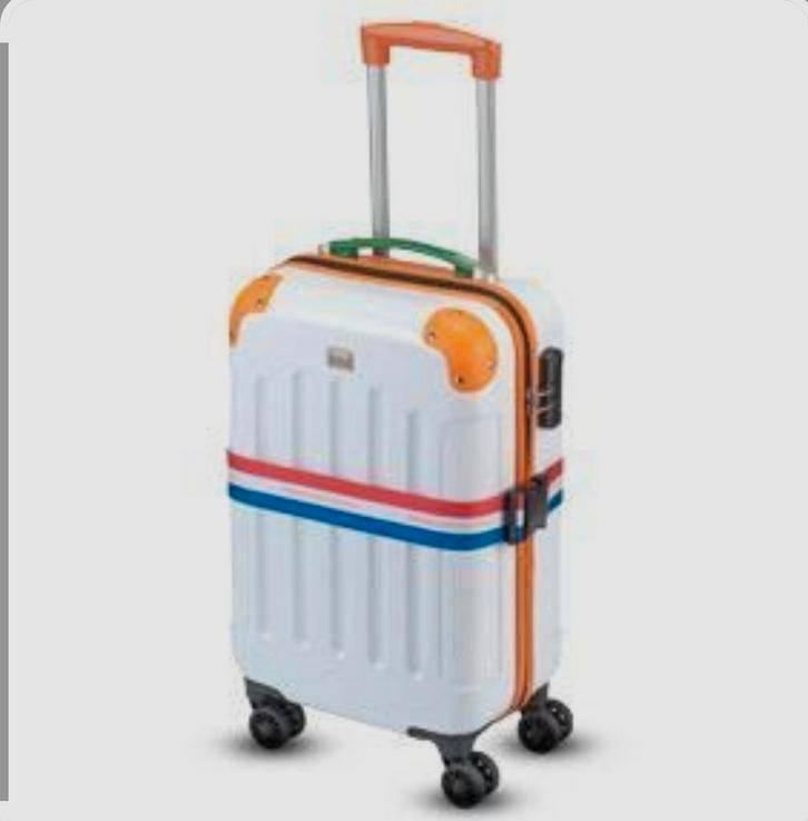 Postcode Loterij Reiskoffer (nieuw), Sieraden, Tassen en Uiterlijk, Koffers, Nieuw, Hard kunststof, 50 tot 60 cm, 35 tot 45 cm