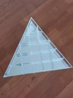 Vitrinekastje plexiglas piramide, Huis en Inrichting, Kasten | Vitrinekasten, Minder dan 100 cm, Ophalen of Verzenden, Zo goed als nieuw