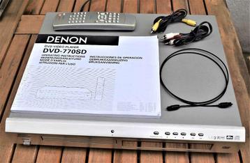 Nette, Refurbished Denon AVR-770SD Receiver. 5 x 75 watt.  beschikbaar voor biedingen