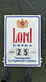 Lord Extra sigaretten kalender oud antiek vintage, Verzamelen, Reclamebord, Ophalen of Verzenden, Zo goed als nieuw