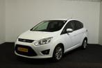 Ford C-Max 1.0 Titanium 5-deurs|cruise|airco|lm velg|dealer, Auto's, Ford, Voorwielaandrijving, Gebruikt, Zwart, Wit
