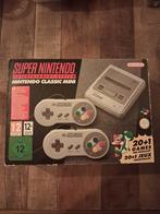 Super Nintendo mini, Ophalen of Verzenden, Zo goed als nieuw, Met 2 controllers