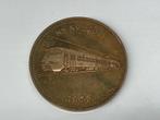 NS penning, brons, 150 Jaar NS, 1975 Sprinter, Ophalen of Verzenden, Brons, Nederland