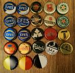 23 Bierdoppen Turkije, alle verschillend, Ophalen of Verzenden, Zo goed als nieuw, Overige typen, Overige merken