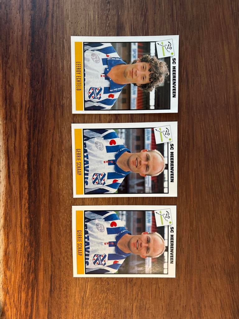 SC Heerenveen Panini Spelerskaarten Voetbal '94 - Panini, Ophalen of Verzenden, Zo goed als nieuw, Stickers en Plaatjes